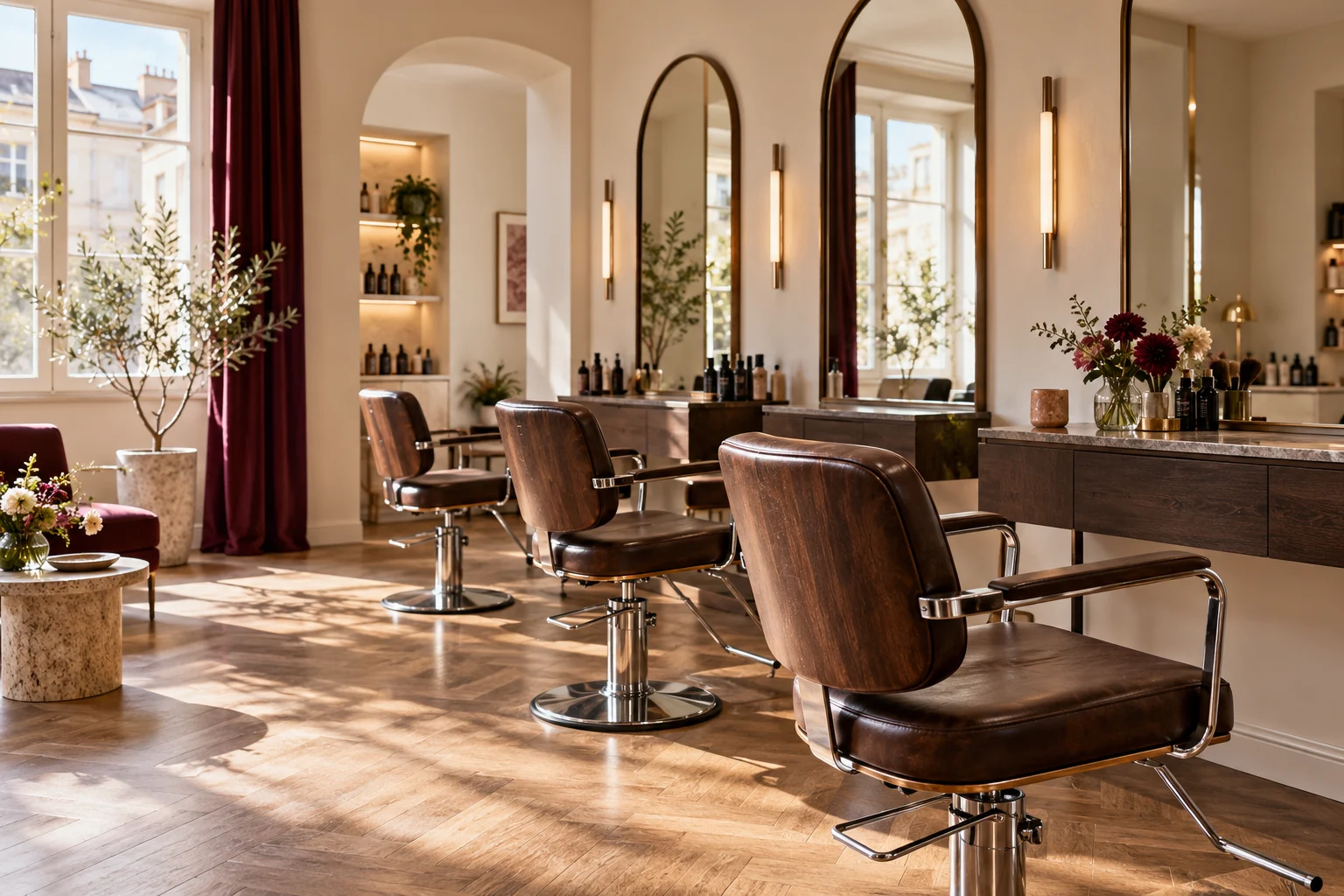 KI-Beispielbild: Friseursalon